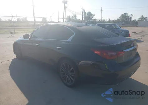 2018 Infiniti Q50 3.0T Red Sport 400 from USA, damaged, VIN JN1FV7AP7JM640056